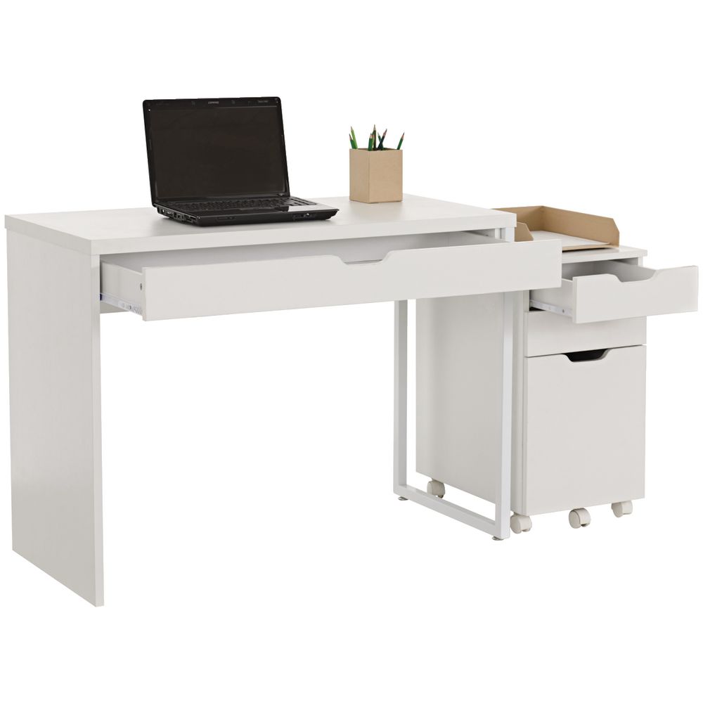 Archie Desk and Pedestal