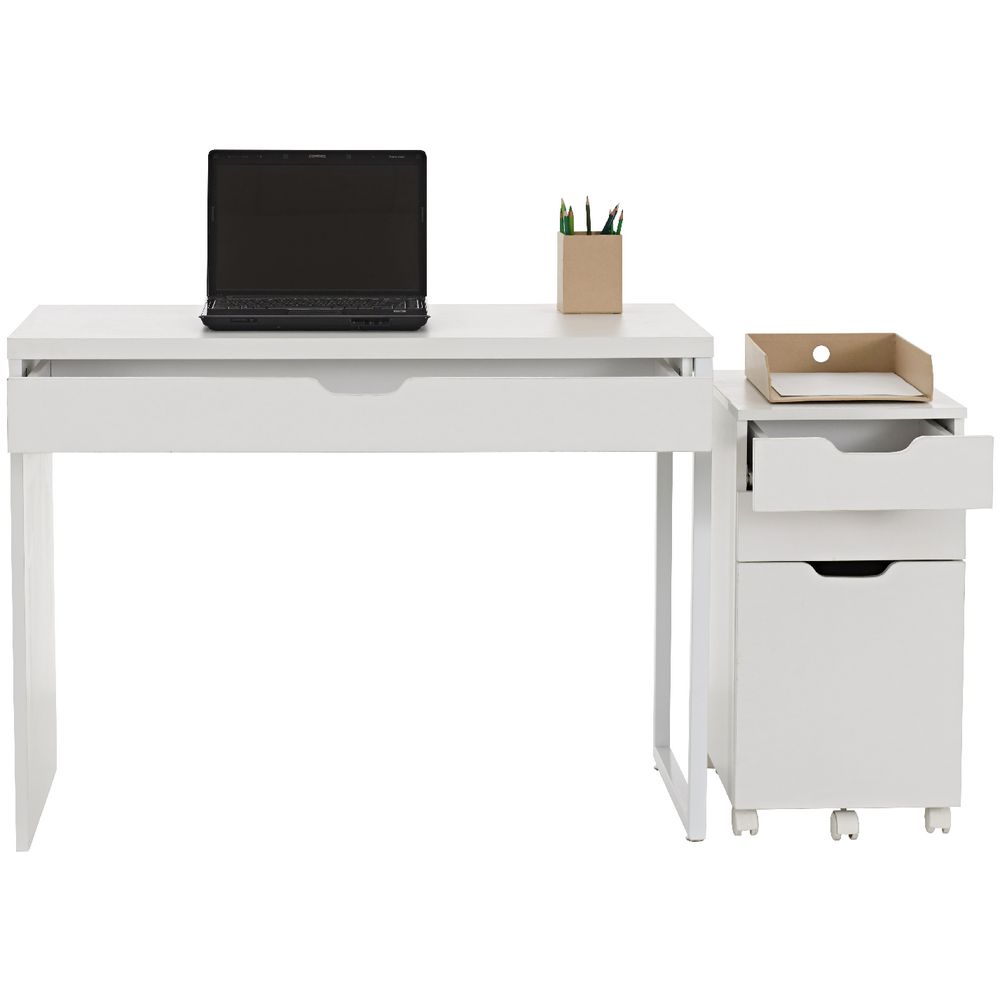 Archie Desk and Pedestal