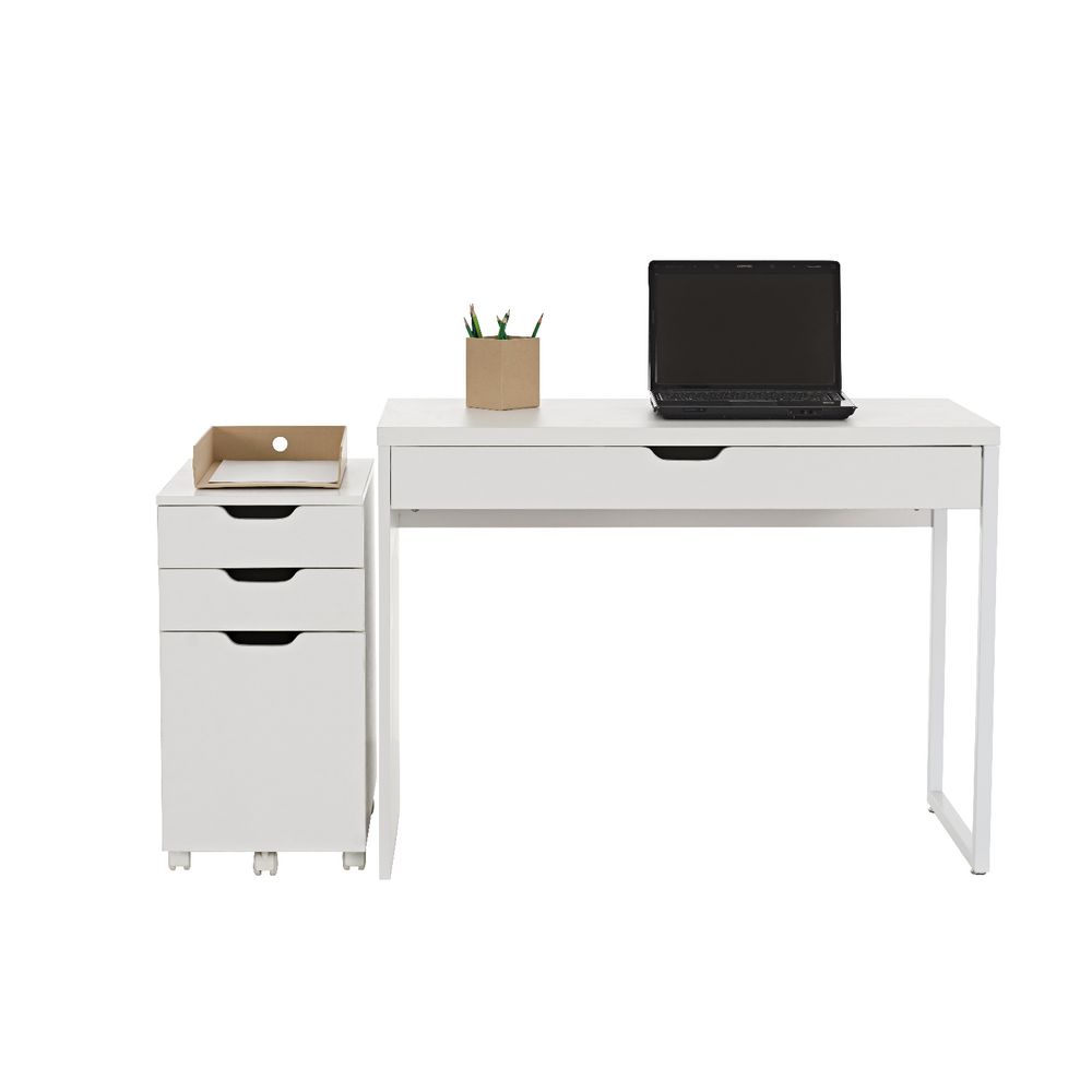 Archie Desk and Pedestal
