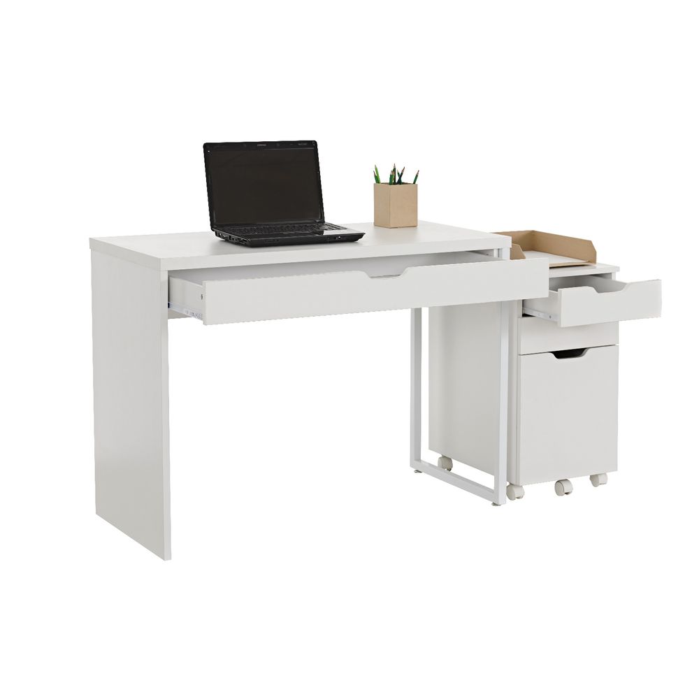 Archie Desk and Pedestal