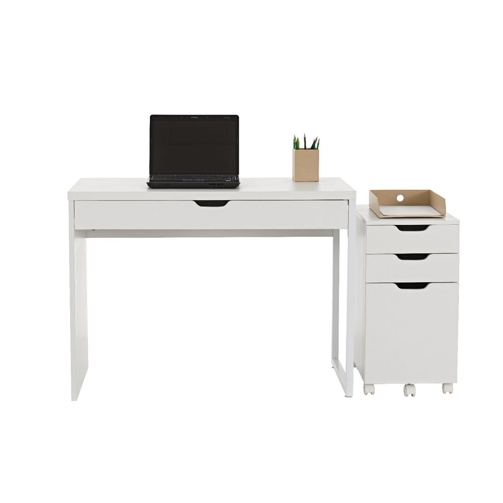 Archie Desk and Pedestal