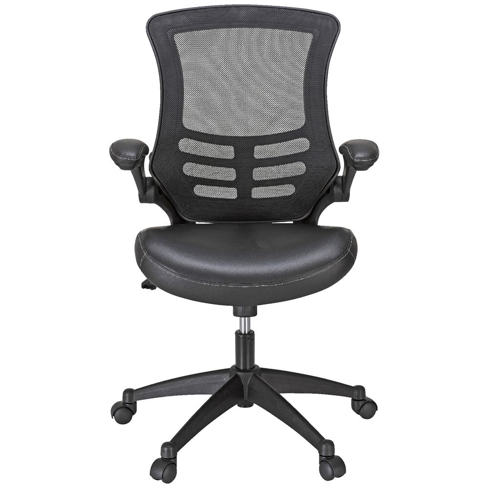 Baku Medium Back Chair Black