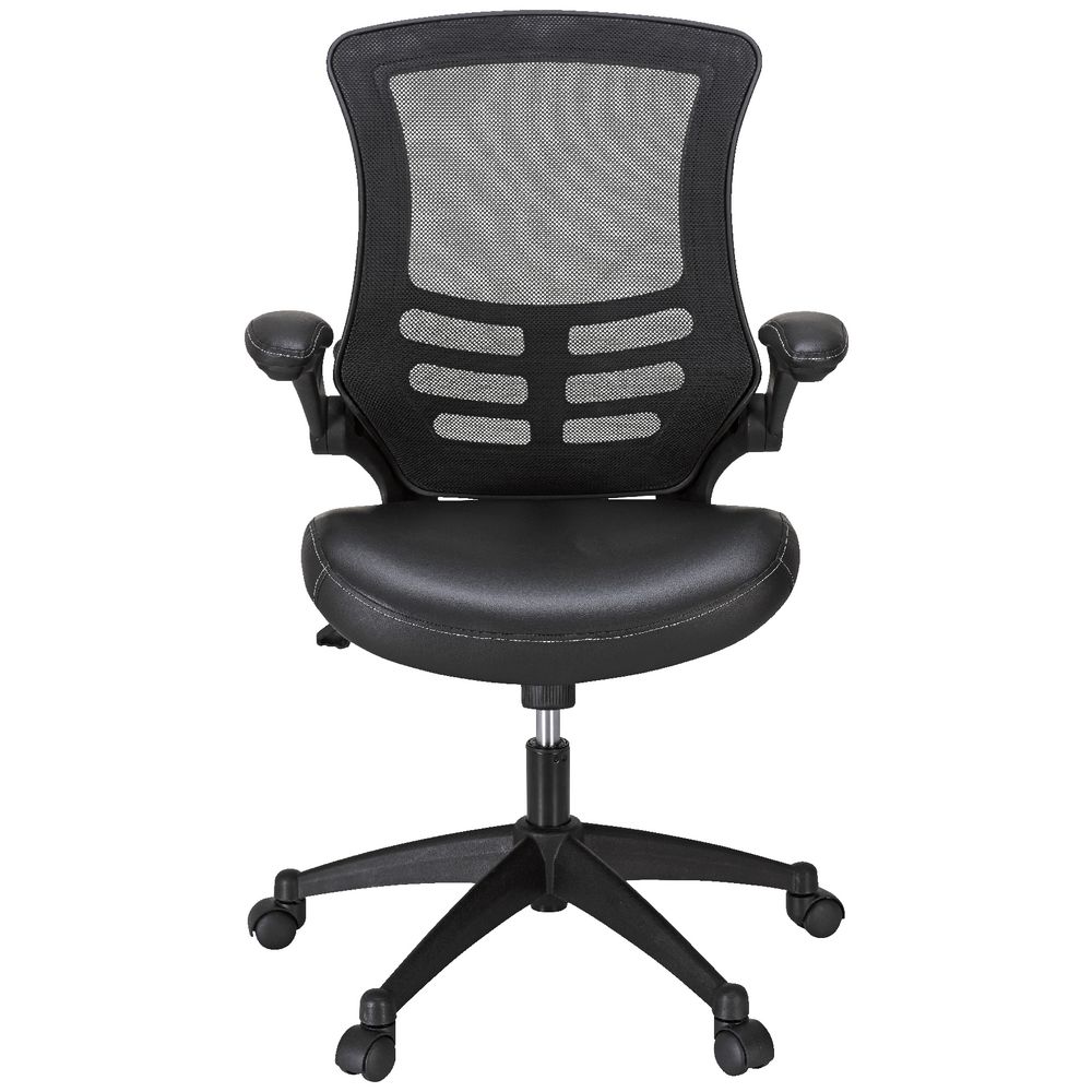 Baku Medium Back Chair Black