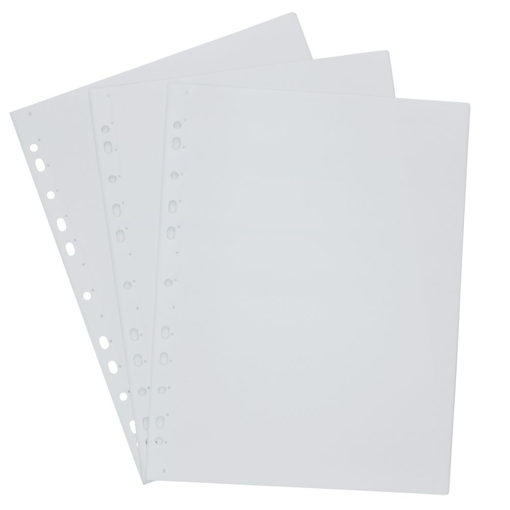 J.Burrows Binder Display Book A4 Clear 3 Pack