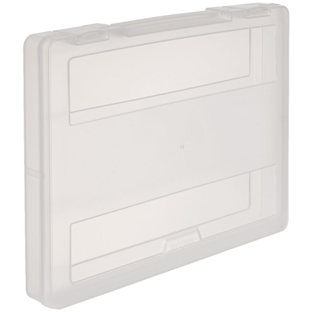 J.Burrows Stationery Case with Handle Clear
