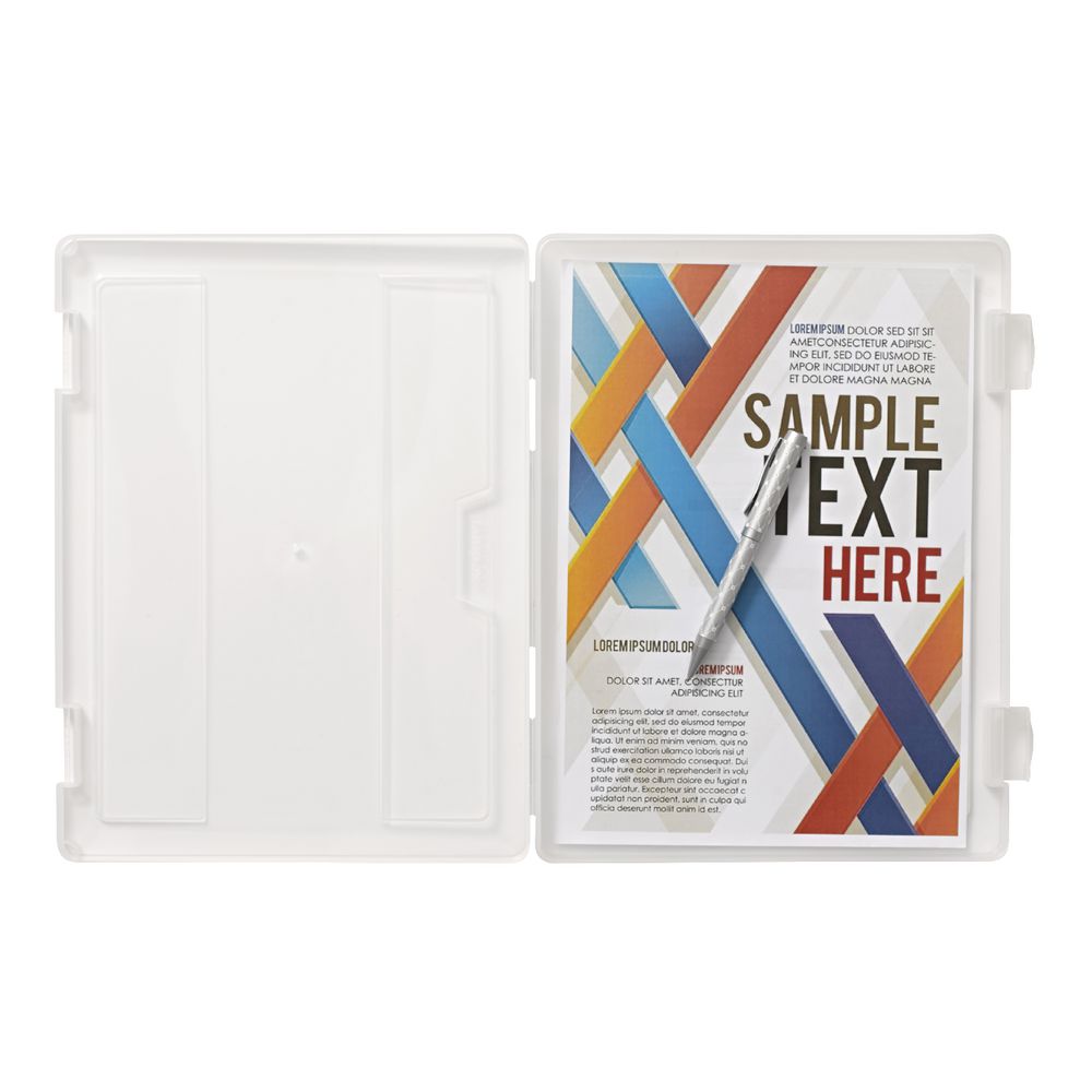 J.Burrows Stationery Case A4 Clear