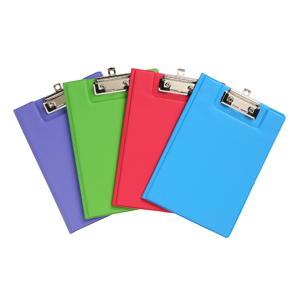 J.Burrows Clipfolder A5 Assorted Colours