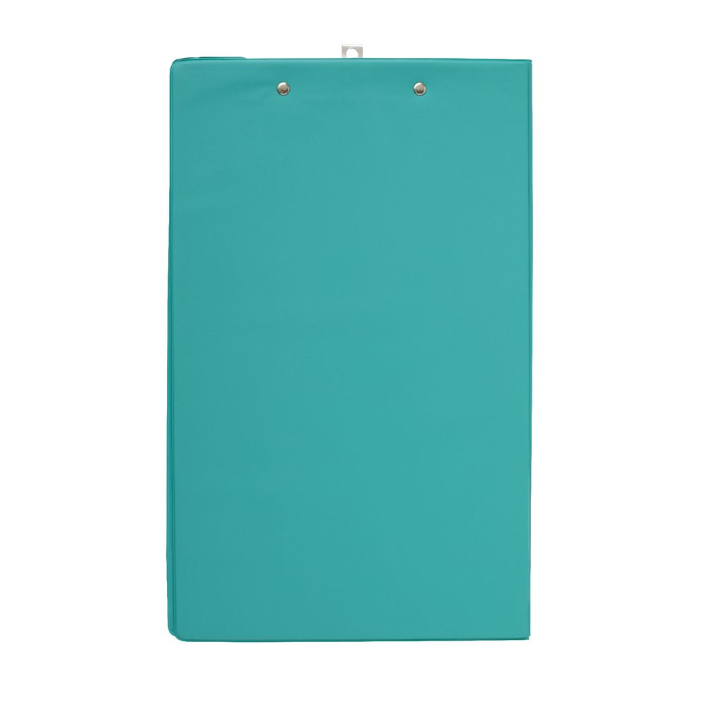 J.Burrows Foolscap Clipfolder PE Green