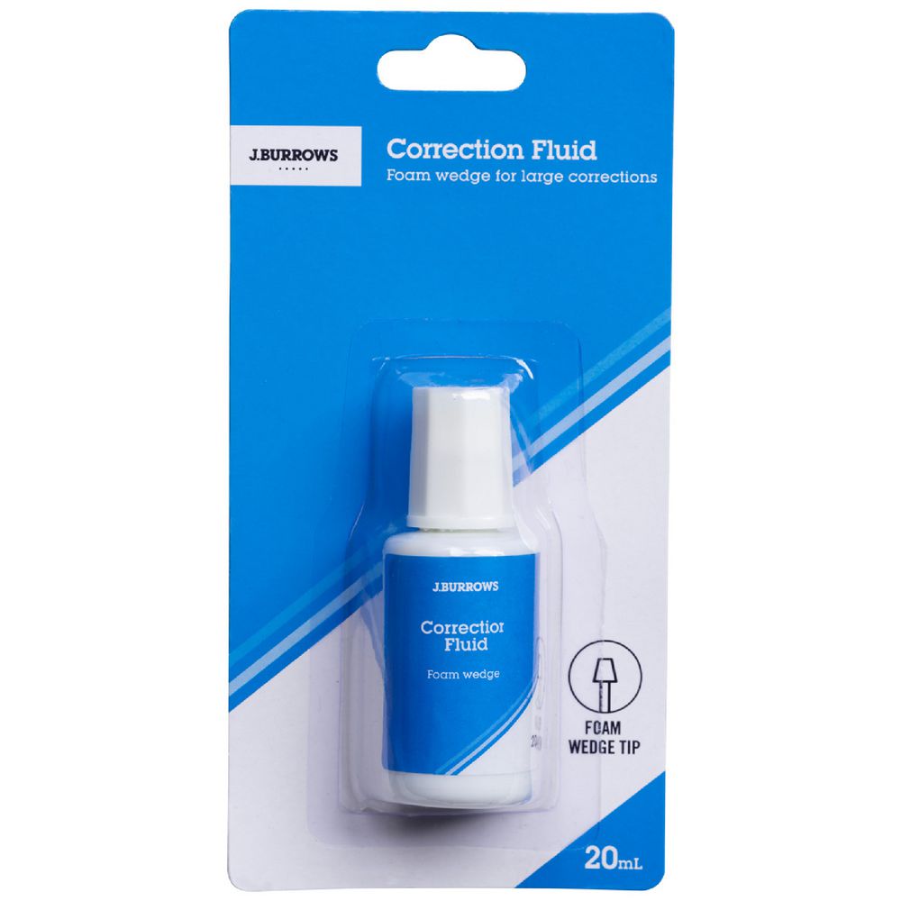 J.Burrows Correction Fluid 20mL