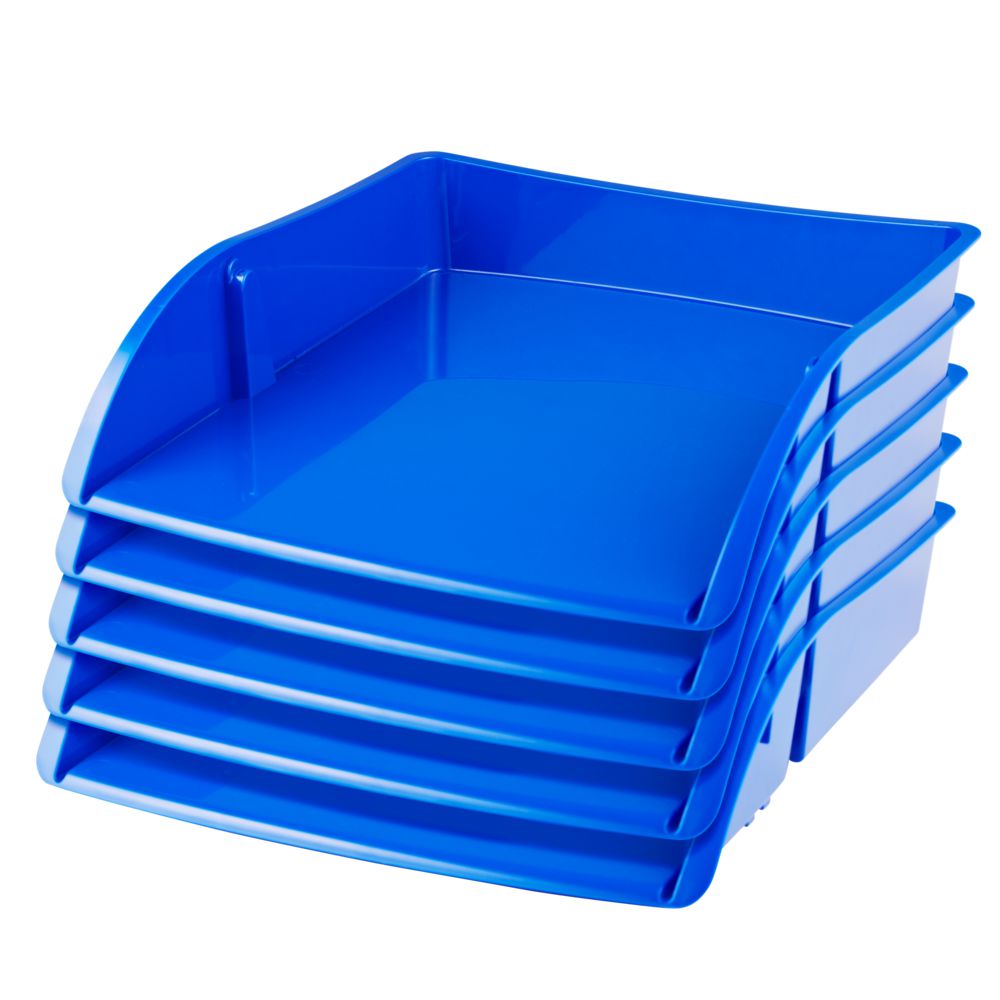 J.Burrows Document Tray Blue