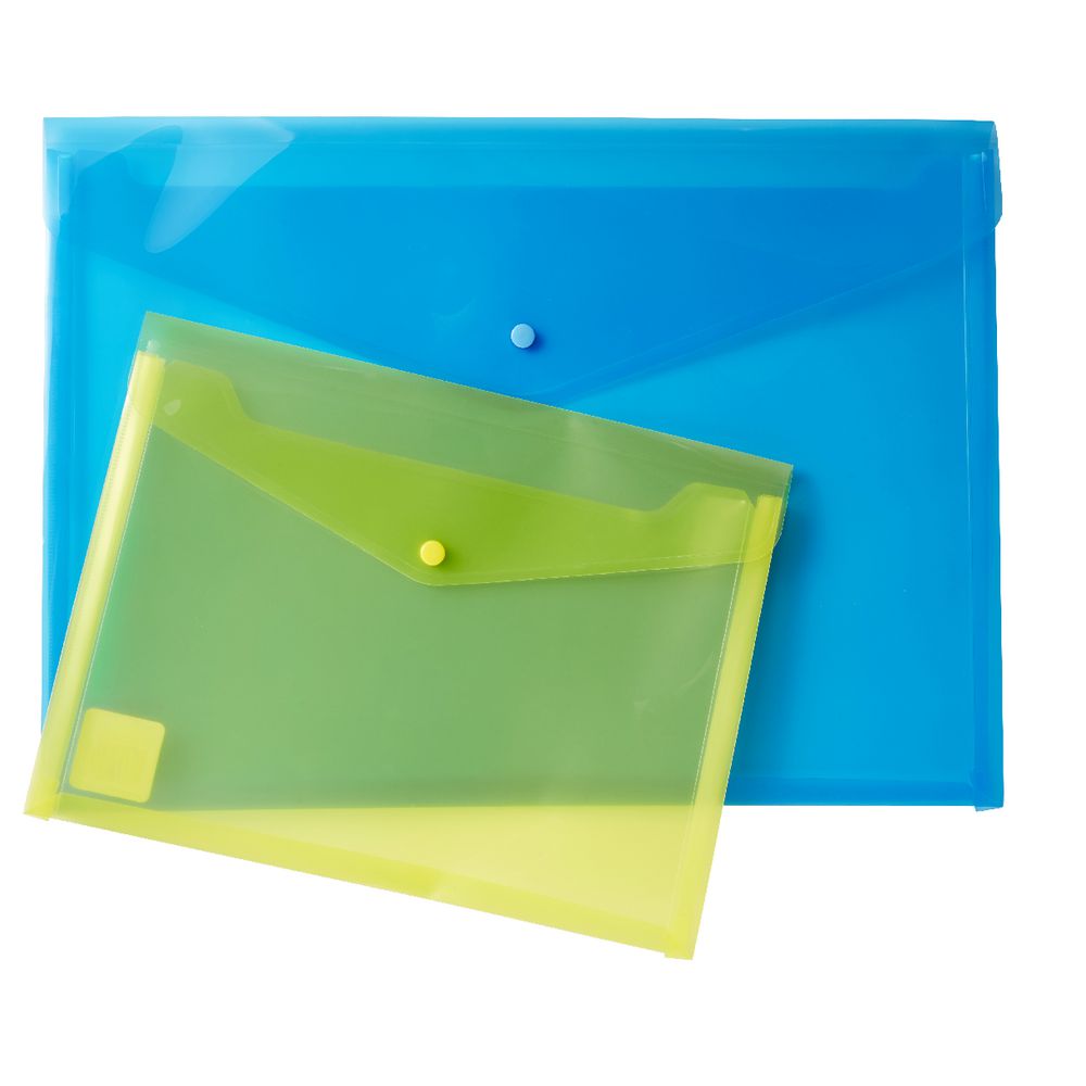 J.Burrows A3 Document Wallet Blue