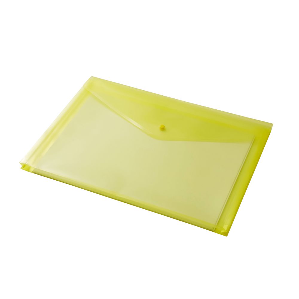 J.Burrows A3 Document Wallet Yellow