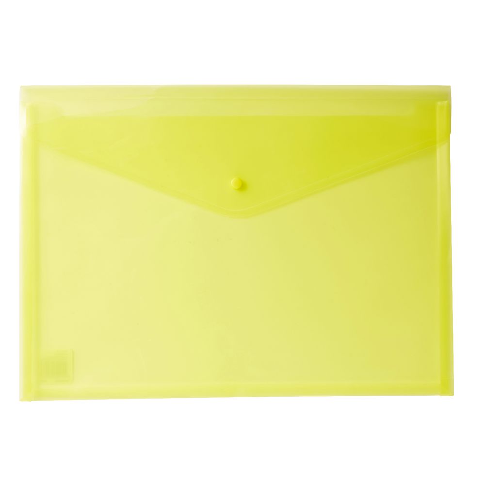 J.Burrows A3 Document Wallet Yellow