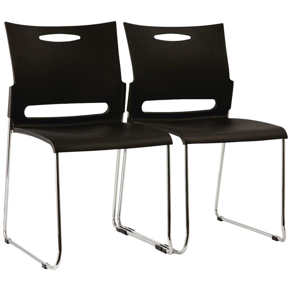 Eastwood Visitor Chair Black
