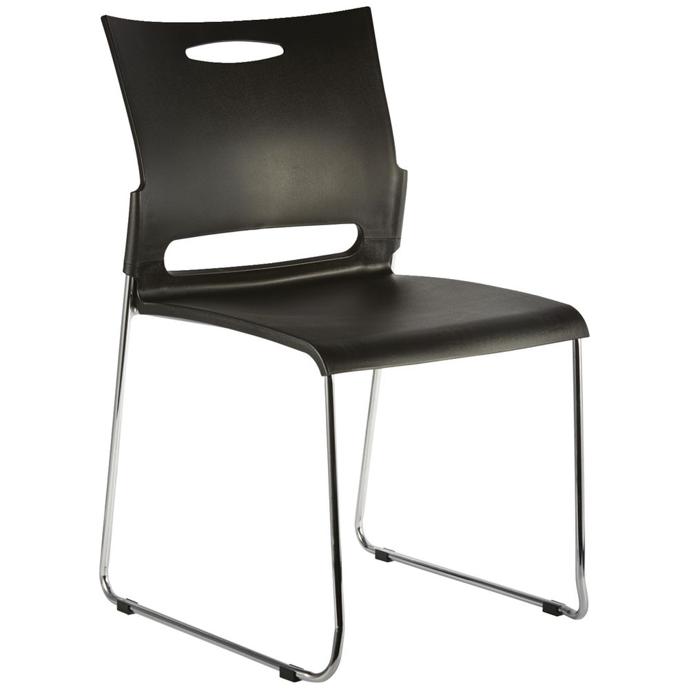 Eastwood Visitor Chair Black