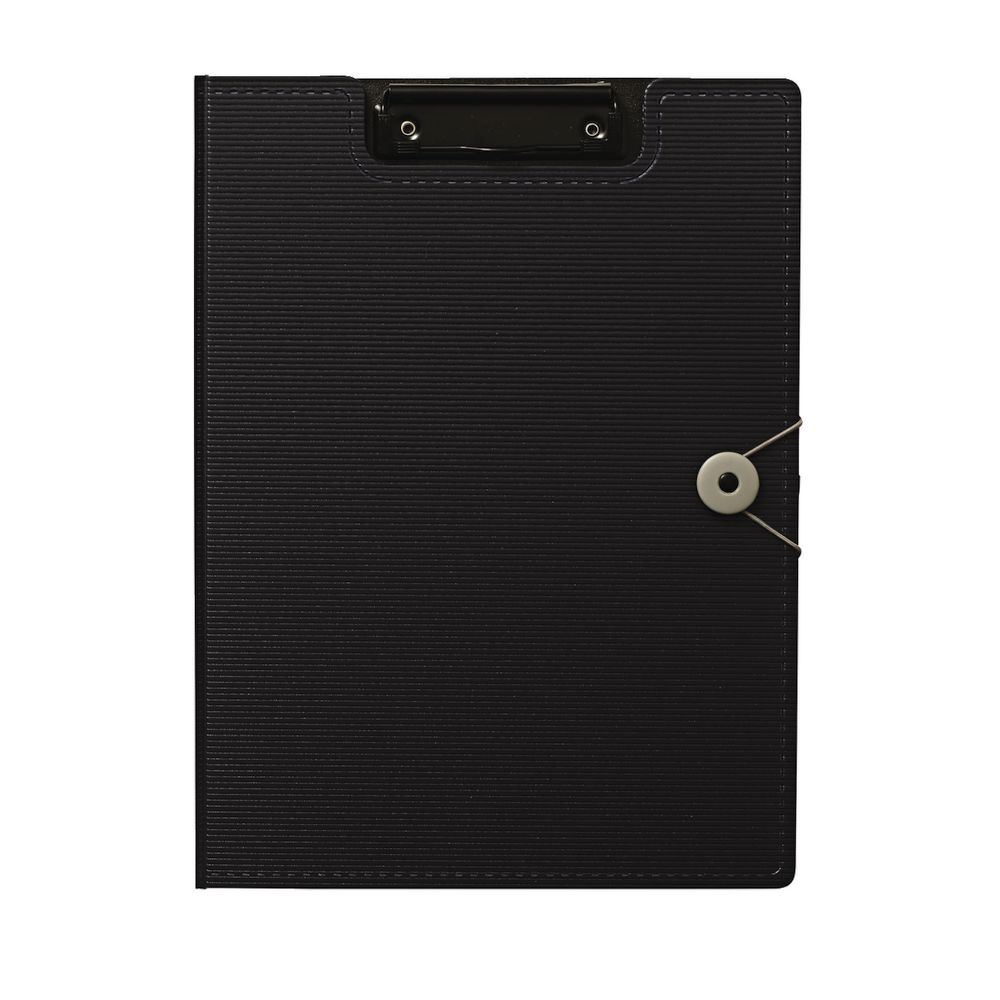 J.Burrows Foam Clipfolder A4 Navy