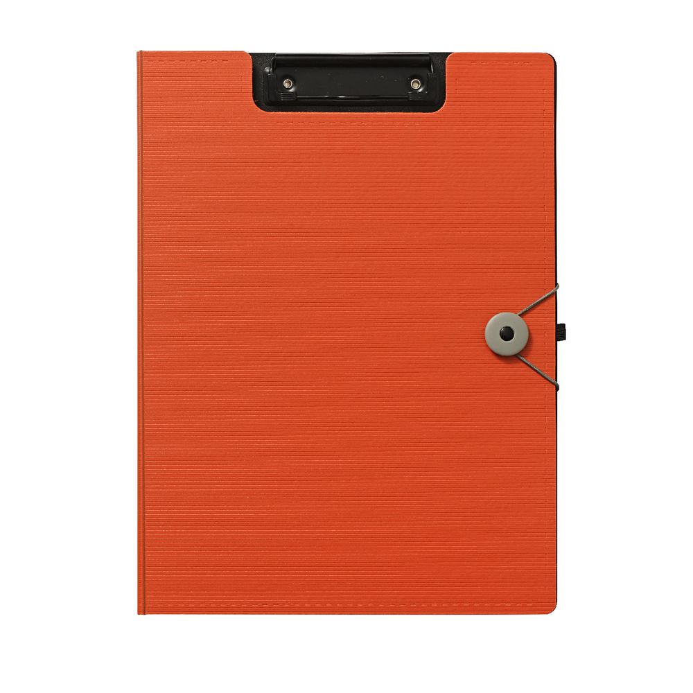 J.Burrows Foam Clipfolder A4 Orange