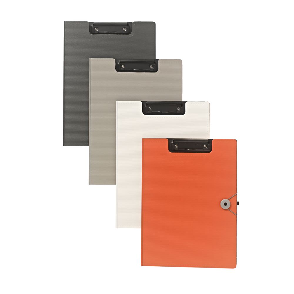 J.Burrows Foam Clipfolder A4 Orange
