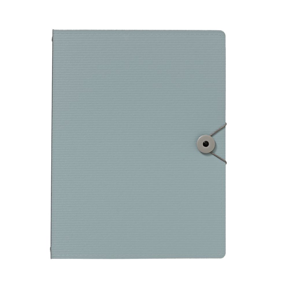 J.Burrows A4 Foam Display Book 20 Pockets Dusty Blue