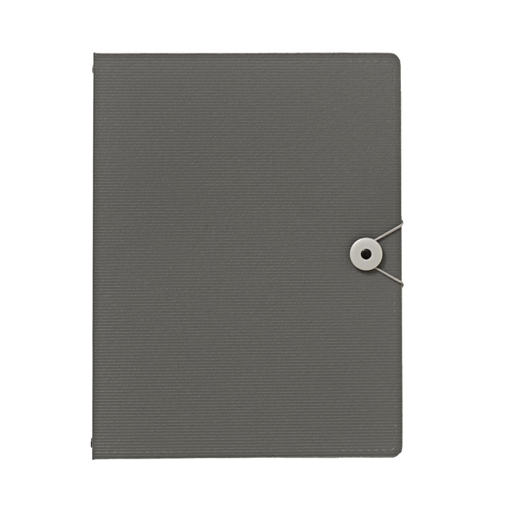 J.Burrows Foam Display Book A4 20 Pocket Fixed Grey