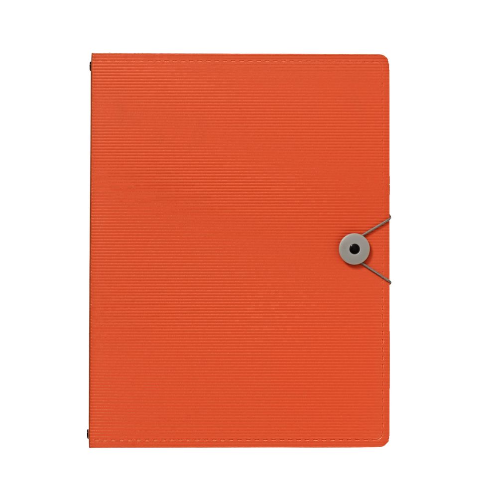 J.Burrows A4 Foam Display Book 20 Pockets Orange