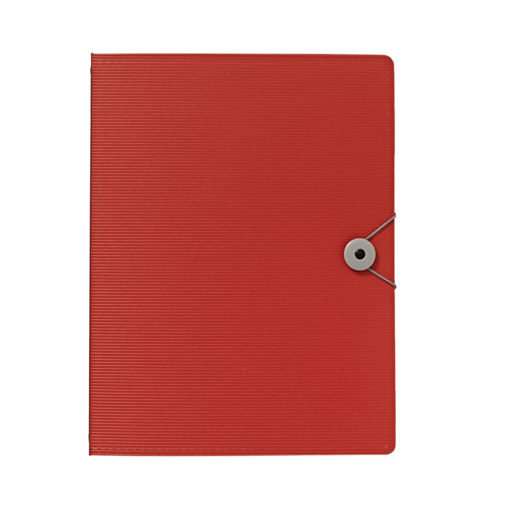 J.Burrows A4 Foam Display Book 20 Pockets Red