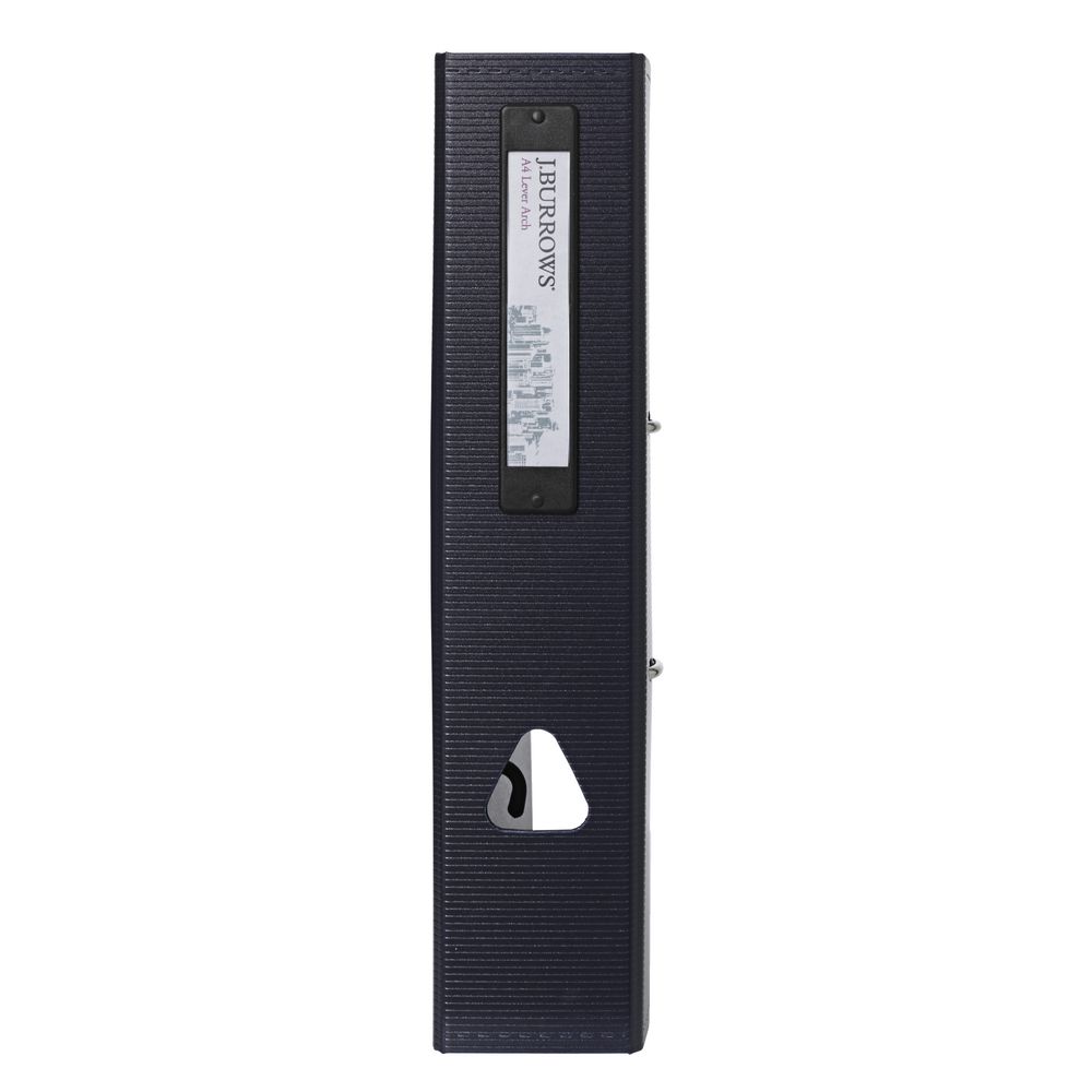 J.Burrows Foam Lever Arch File A4 2 Ring Navy