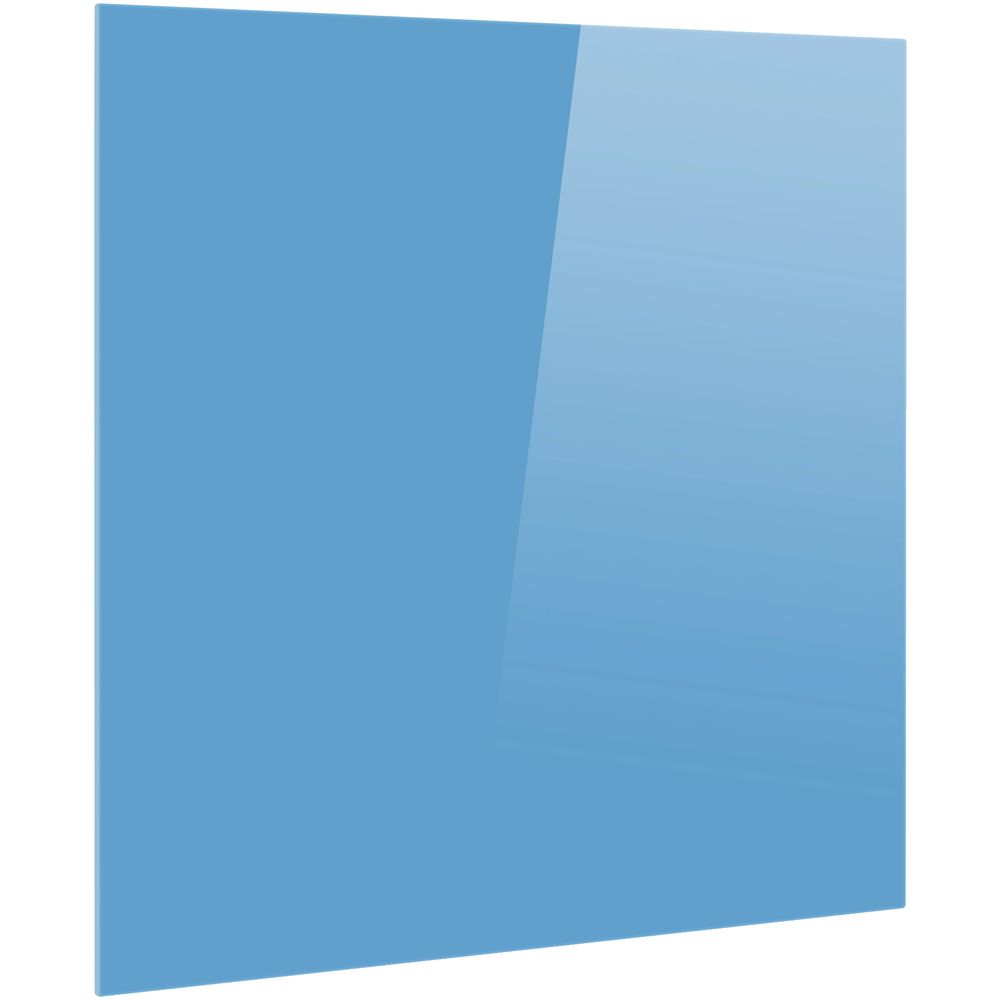 J.Burrows Magnetic Glass Board 400 x 400mm Blue