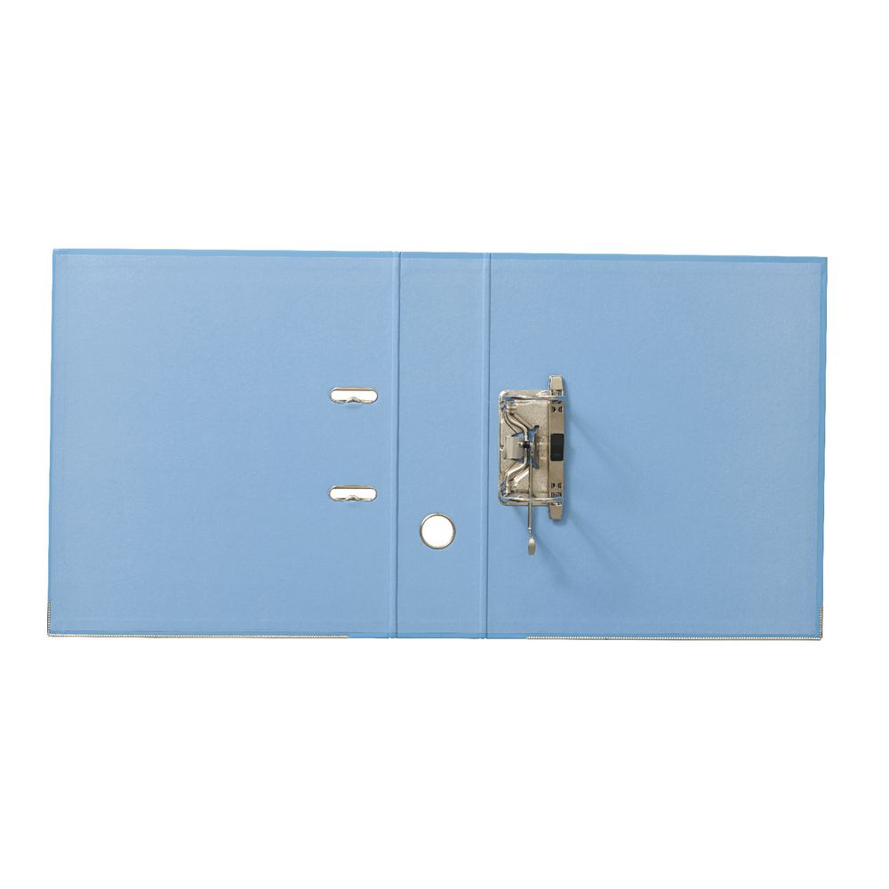 J.Burrows Gloss Lever Arch File A4 2 Ring Blue