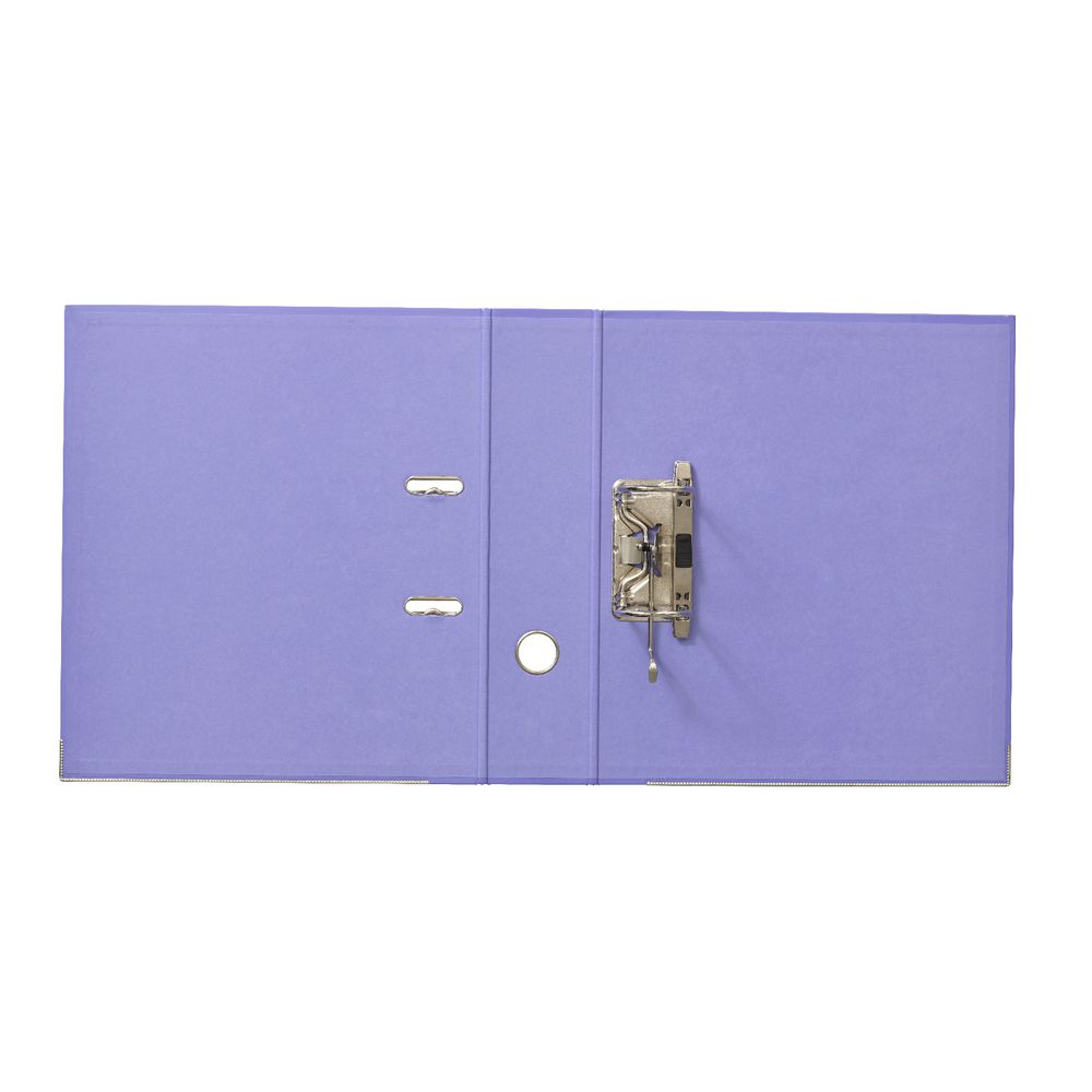 J.Burrows Gloss Lever Arch File A4 2 Ring Purple