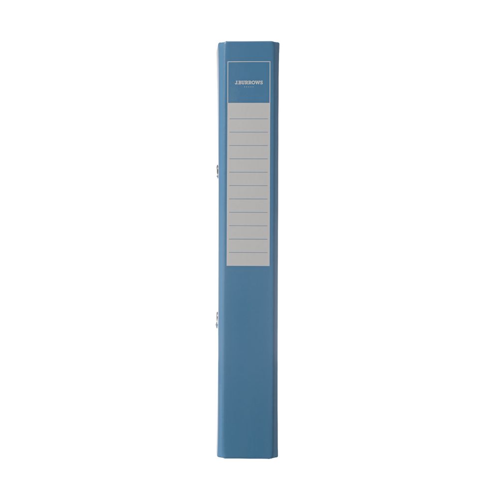 J.Burrows Binder A4 2 D-Ring 25mm Gloss Blue