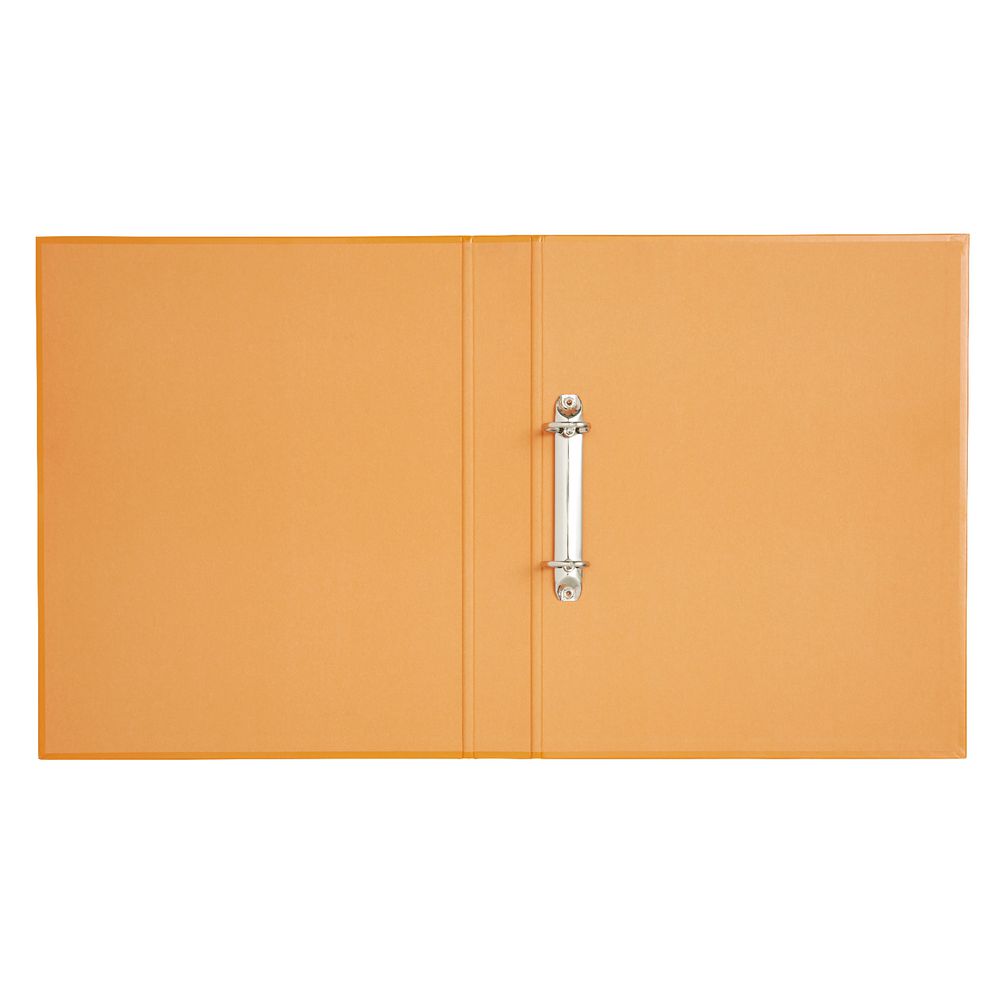 J.Burrows Binder A4 2 D-Ring 25mm Gloss Orange