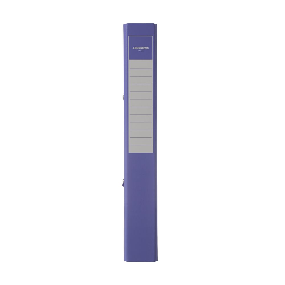 J.Burrows Binder A4 2 D-Ring 25mm Gloss Purple