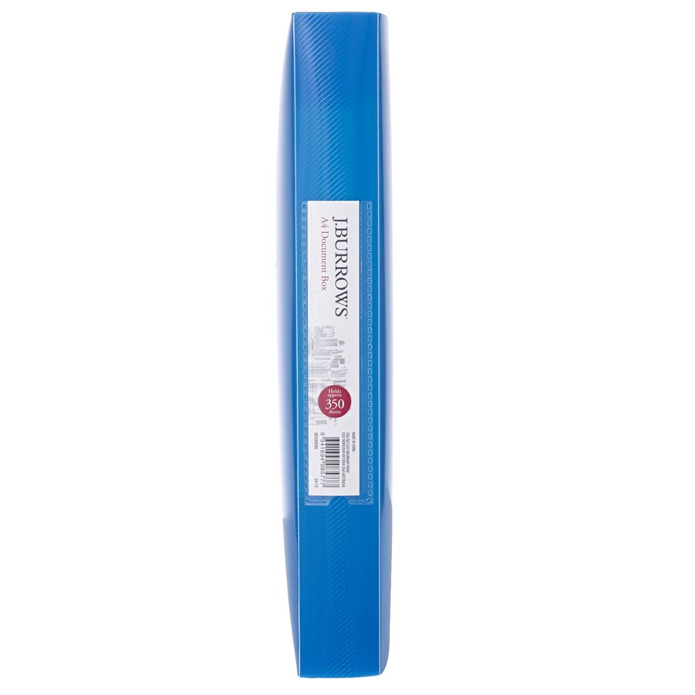 J.Burrows Ice Document Box 40mm Blue