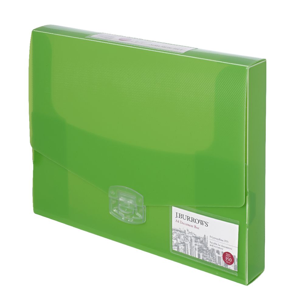 J.Burrows Ice Document Box 40mm Green