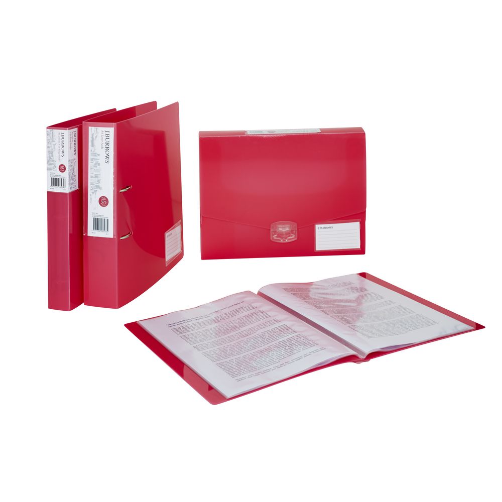 J.Burrows Ice Document Box 40mm Pink