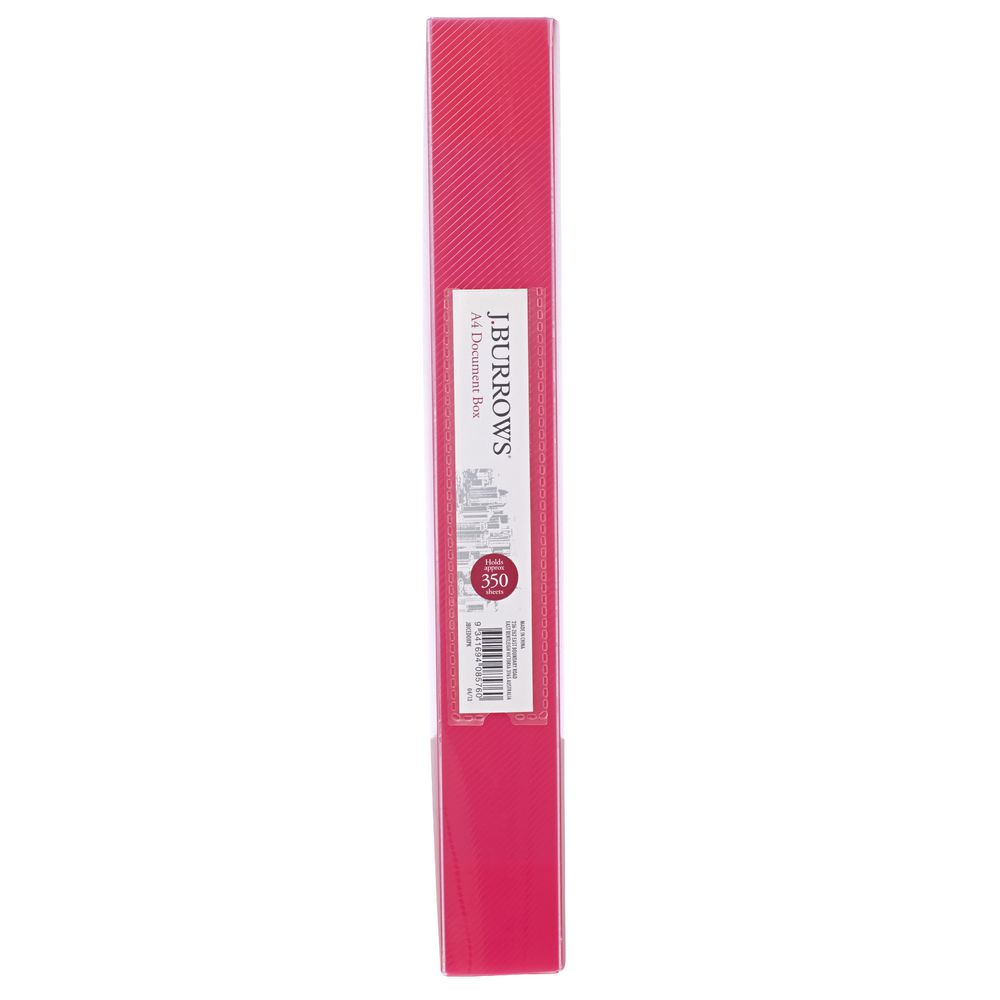 J.Burrows Ice Document Box 40mm Pink