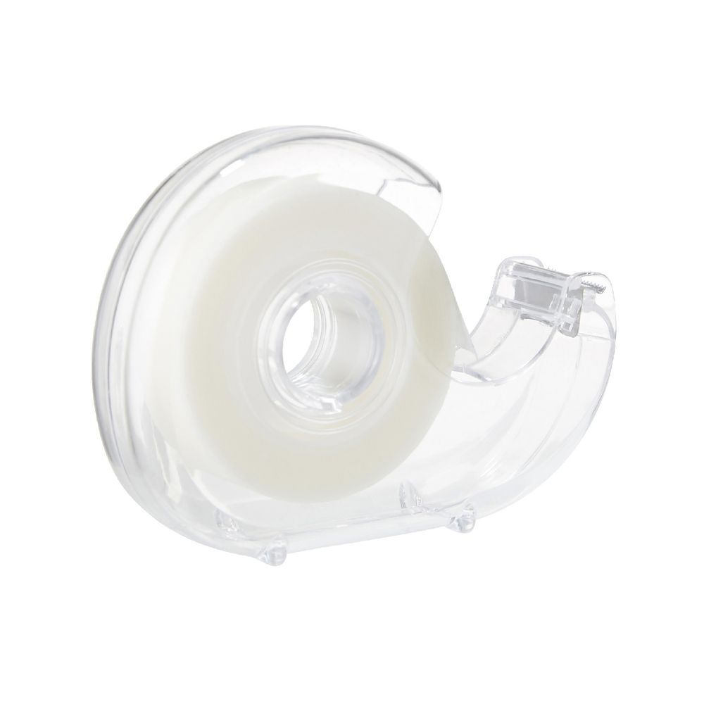 J.Burrows Invisible Adhesive Tape with Dispenser 18mm x 33m