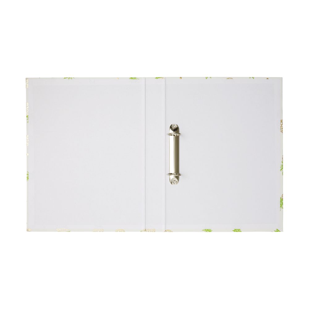 J.Burrows A4 2 D-Ring Binder Kraft Pineapple