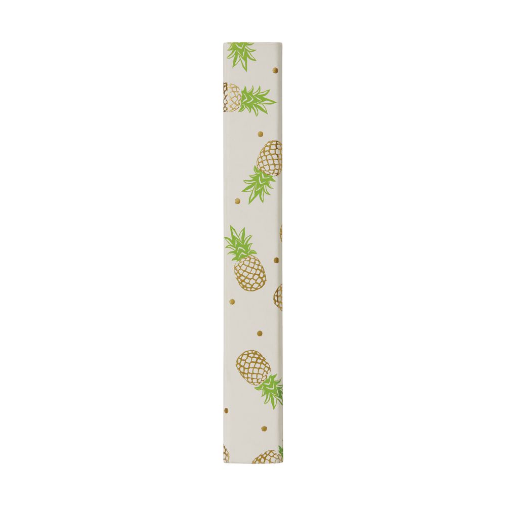 J.Burrows A4 2 D-Ring Binder Kraft Pineapple