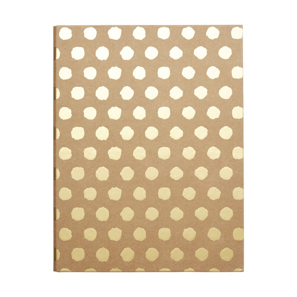 J.Burrows A4 2 D-Ring Binder Kraft Gold