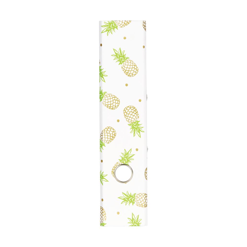 J.Burrows A4 Lever Arch File Pineapple Gold