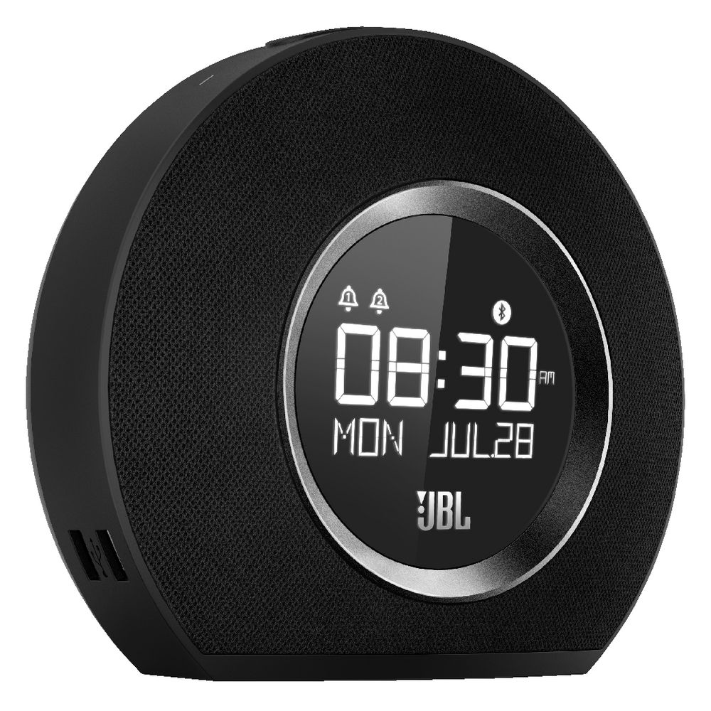 JBL Bluetooth Clock Radio Black