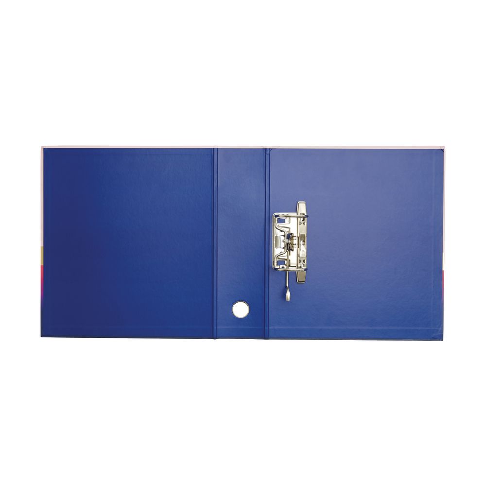 Otto A4 Lever Arch File 70mm Foil Watercolour Gold