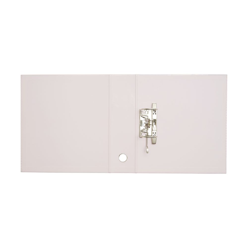 Otto A4 Lever Arch File 70mm Foil Pink Stripe