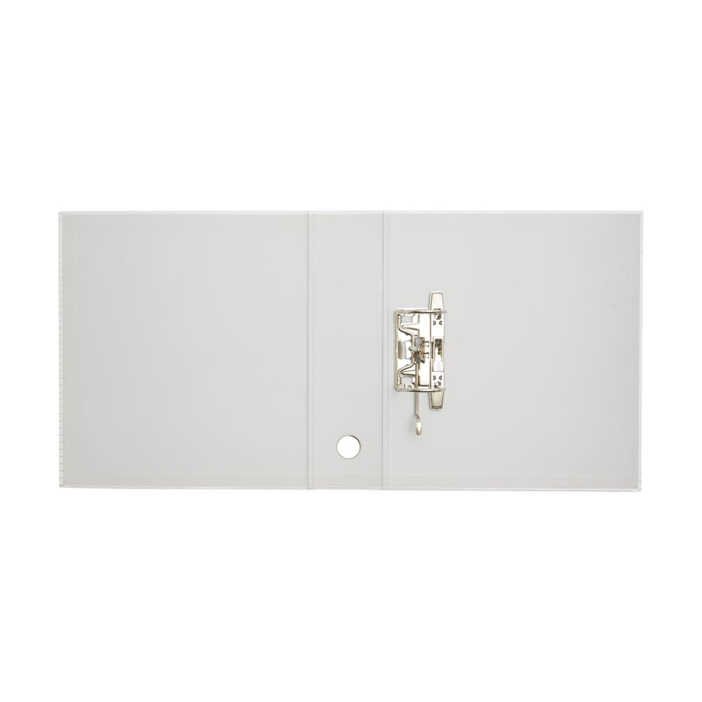 Otto A4 Lever Arch File 70mm Foil White Stripe