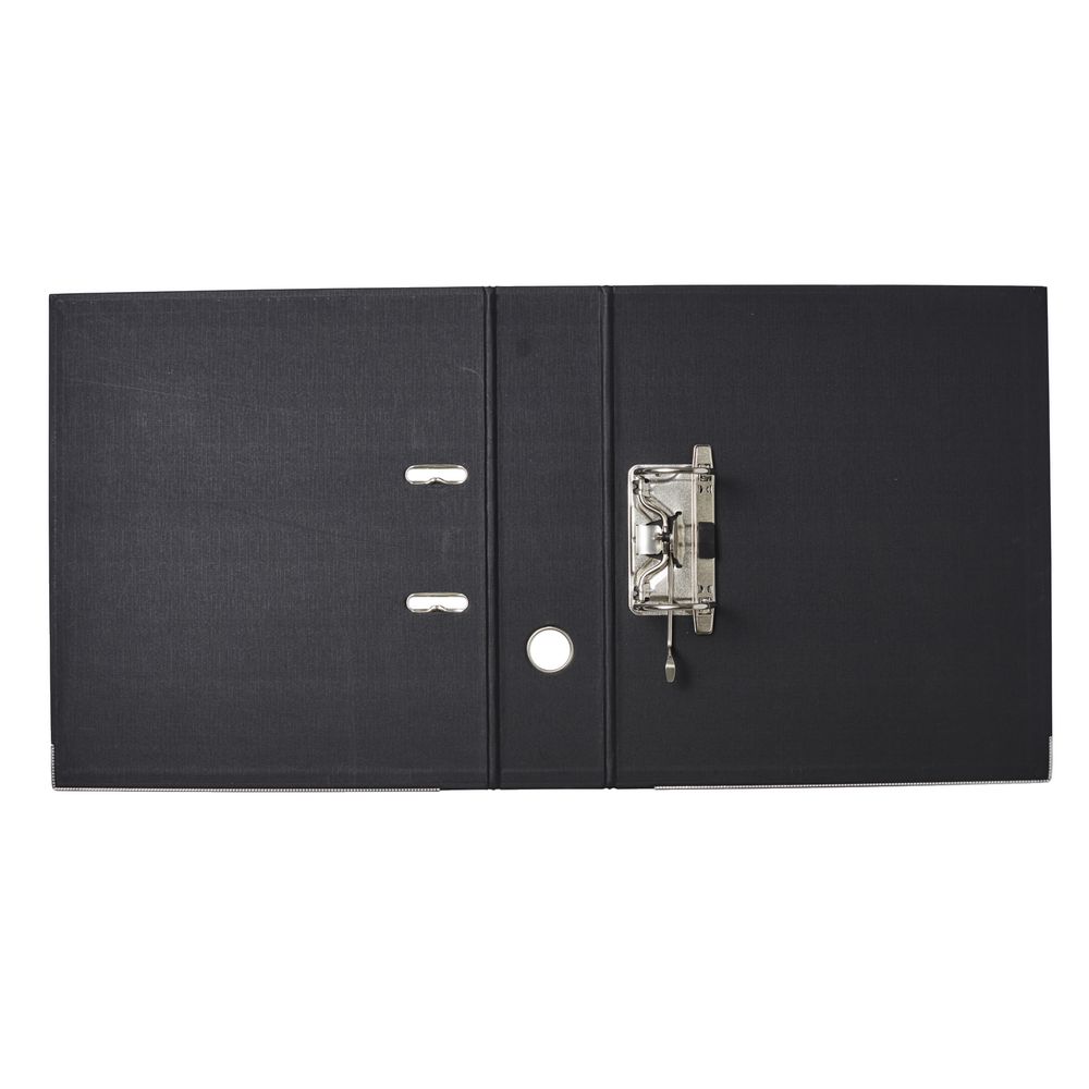 J.Burrows PP Lever Arch A4 2 Ring Black