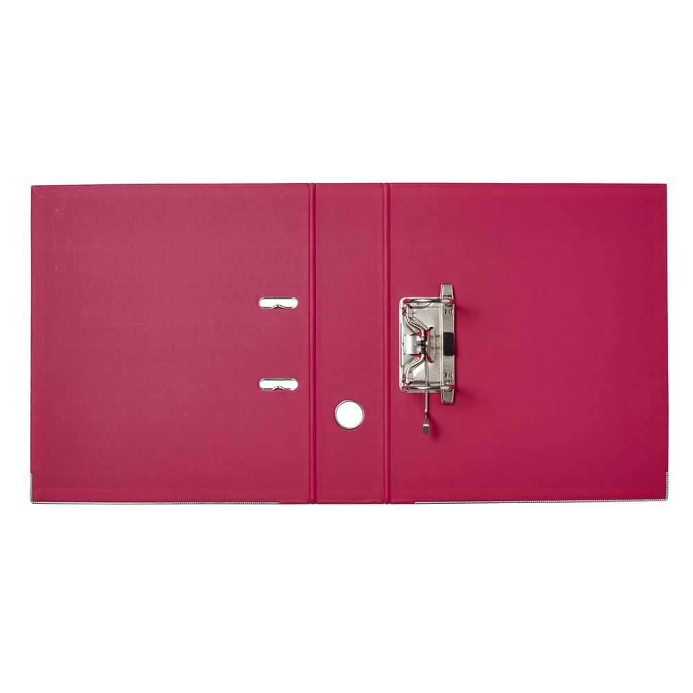 J.Burrows PP Lever Arch A4 2 Ring Pink
