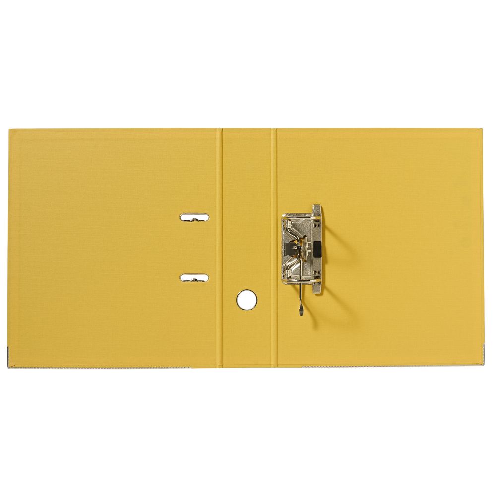 J.Burrows PP Lever Arch A4 2 Ring Yellow