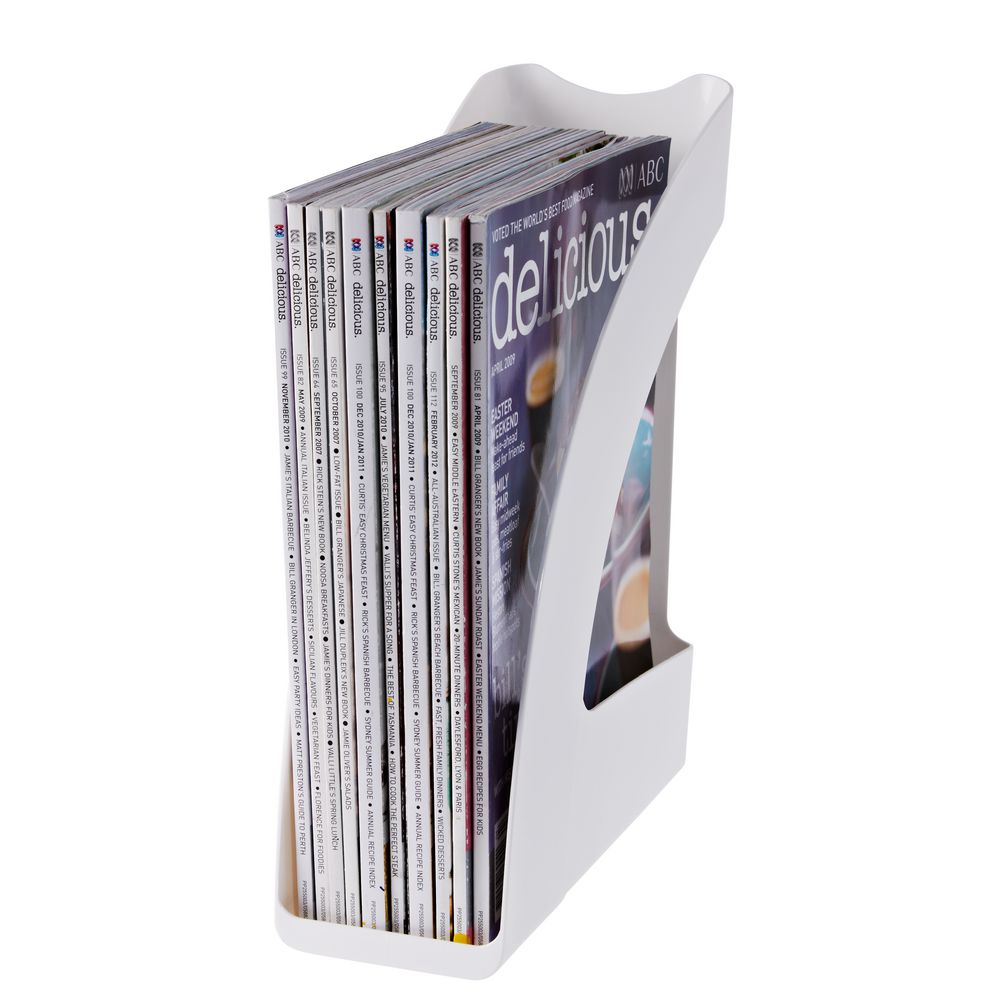 J.Burrows Magazine File White